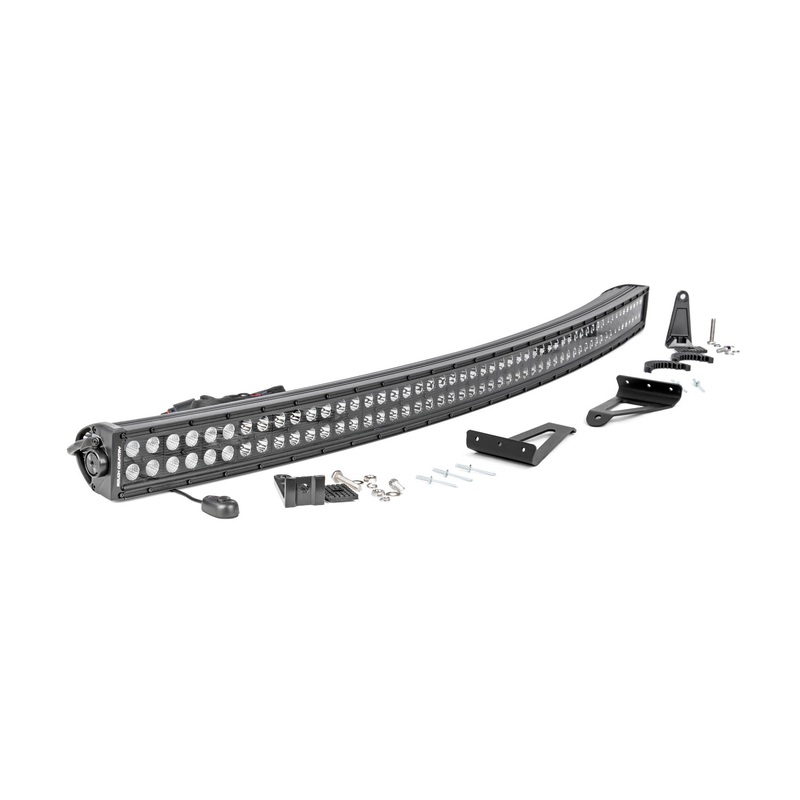 LED Light | Windshield | 50" Black Dual Row | Polaris Ranger 1000/XP 1000/XP 900