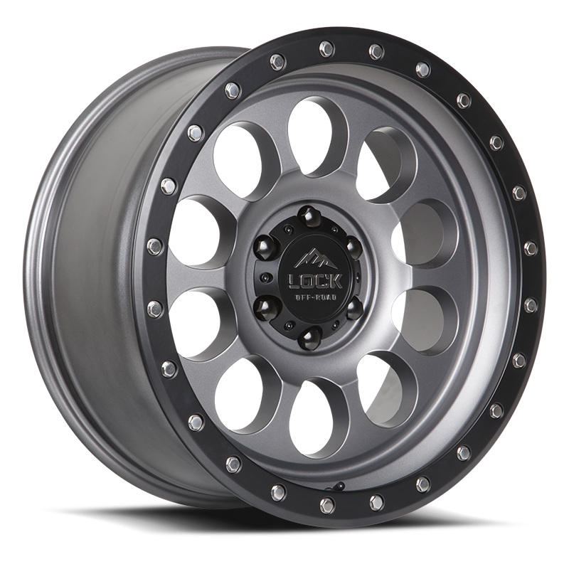 Lock Off-Road 50CAL Wheel (Matte Grey)