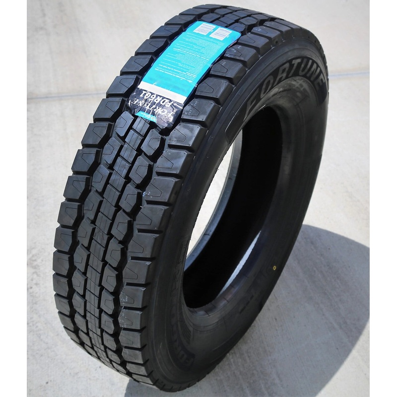 Set of 4 Tires 225/70R19.5 FDR601 Fortune Drive Open Shoulder 14 Ply 128/126 L
