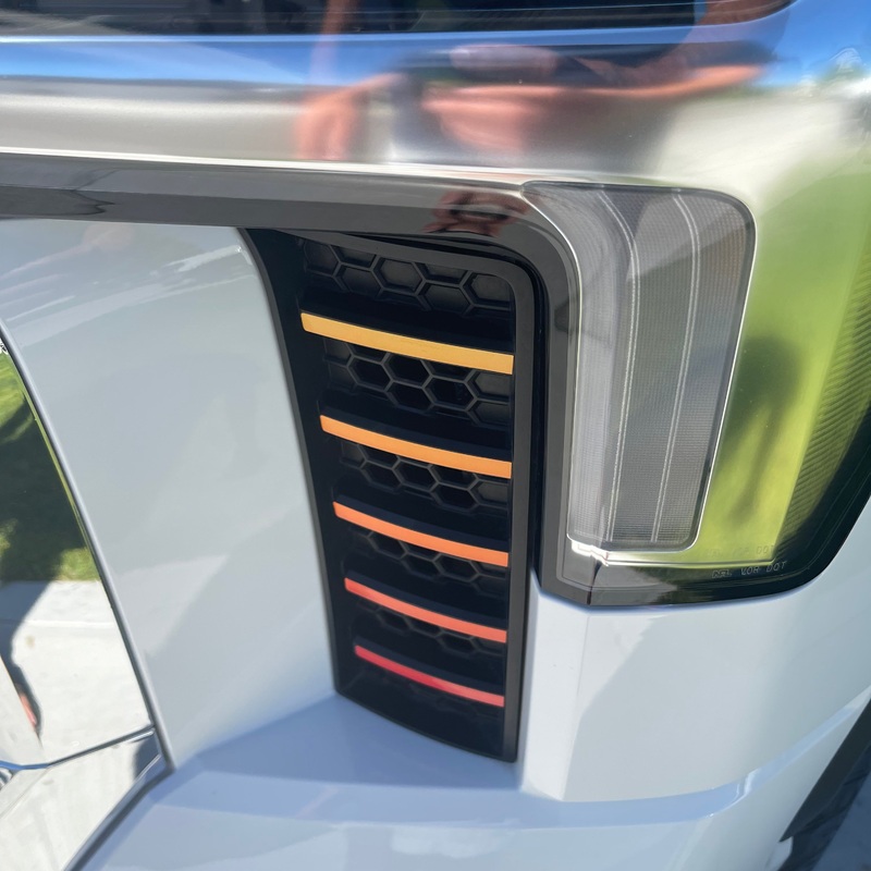 Taco Vinyl Headlight Gradient Decal Kit for Tundra (2022-2025)
