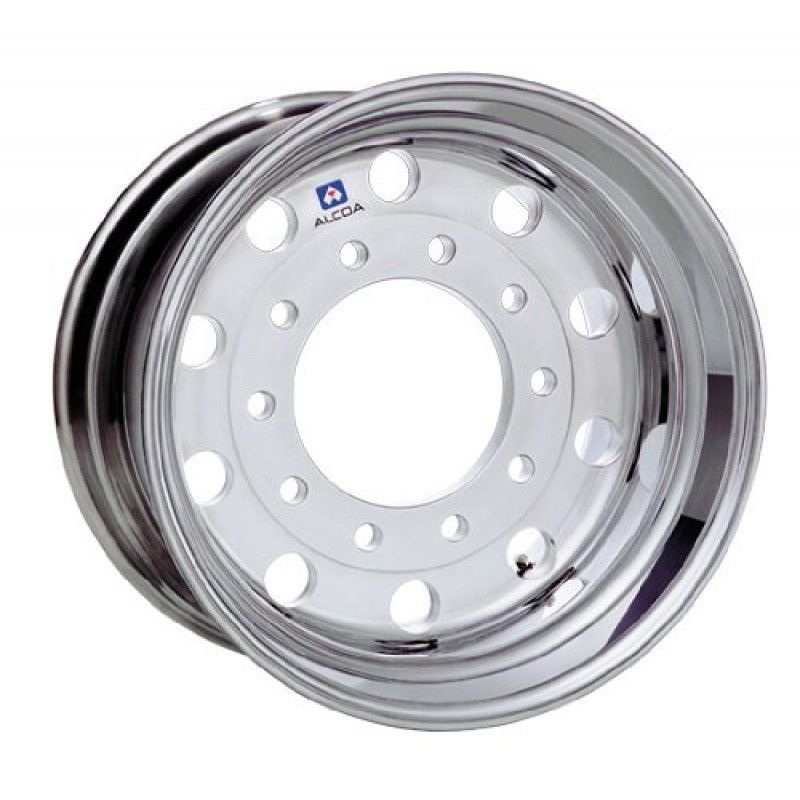 22.5x12.25 Alcoa Dura-Bright EVO 2.75" Offset Super-Single Rear Wheel