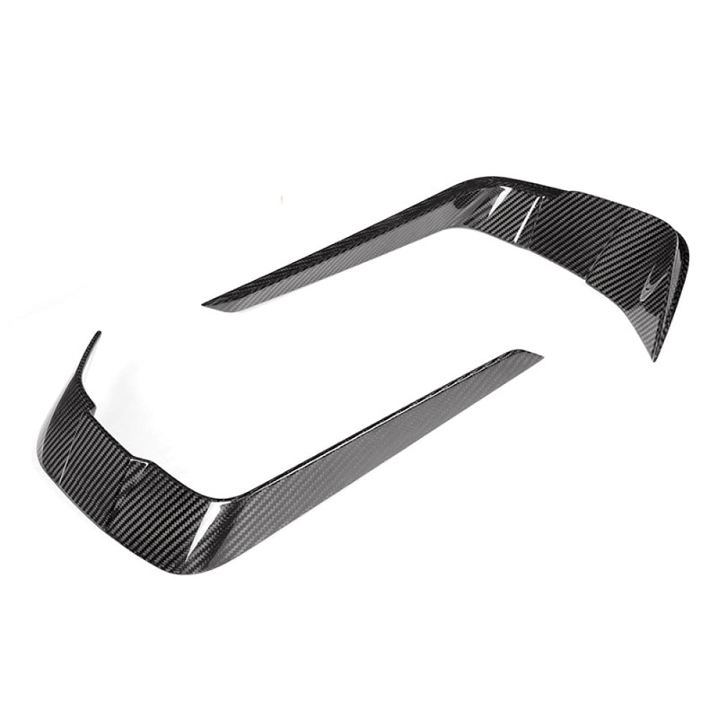 2019+ BMW 8-Series Carbon Fiber Upper Front Bumper Splitters | G14/G15/G16
