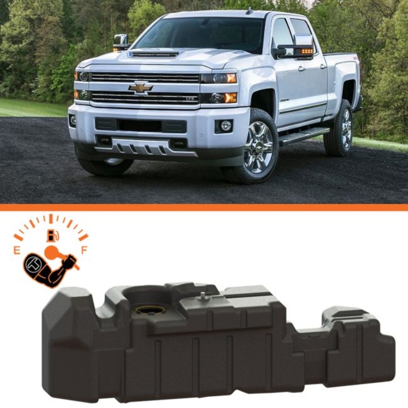 56 Gallon extra heavy duty, cross-linked polyethylene fuel tank 7010217