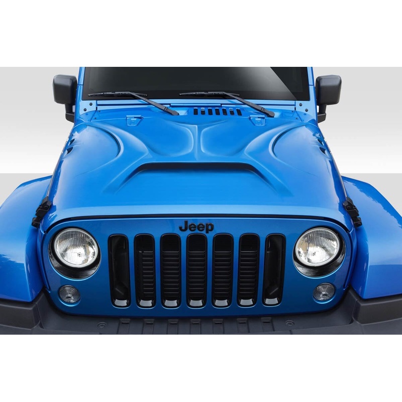 DURAFLEX 2007-2018 Jeep Wrangler Predator FRP Hood