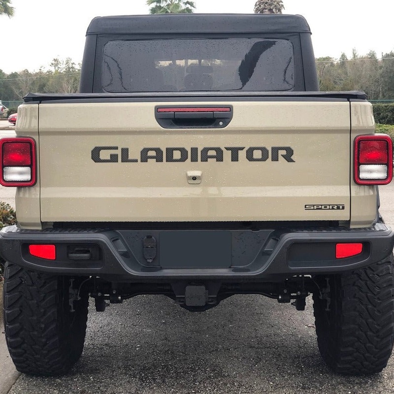 Tufskinz Tailgate Accent Trim for Jeep Gladiator (2020-2024)
