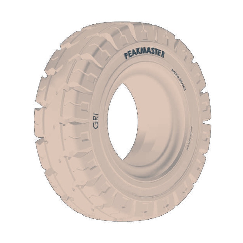 7.00-12 5" GRI PEAKMASTER, Standard, Non-Marking, Solid, White