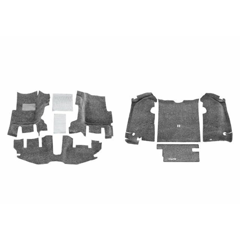 BedRug Jeep Combo Kit - BedRug CBRTJ97 Compatible with TJ (w/ console) (Includes Front and Cargo Kit) 1997-06