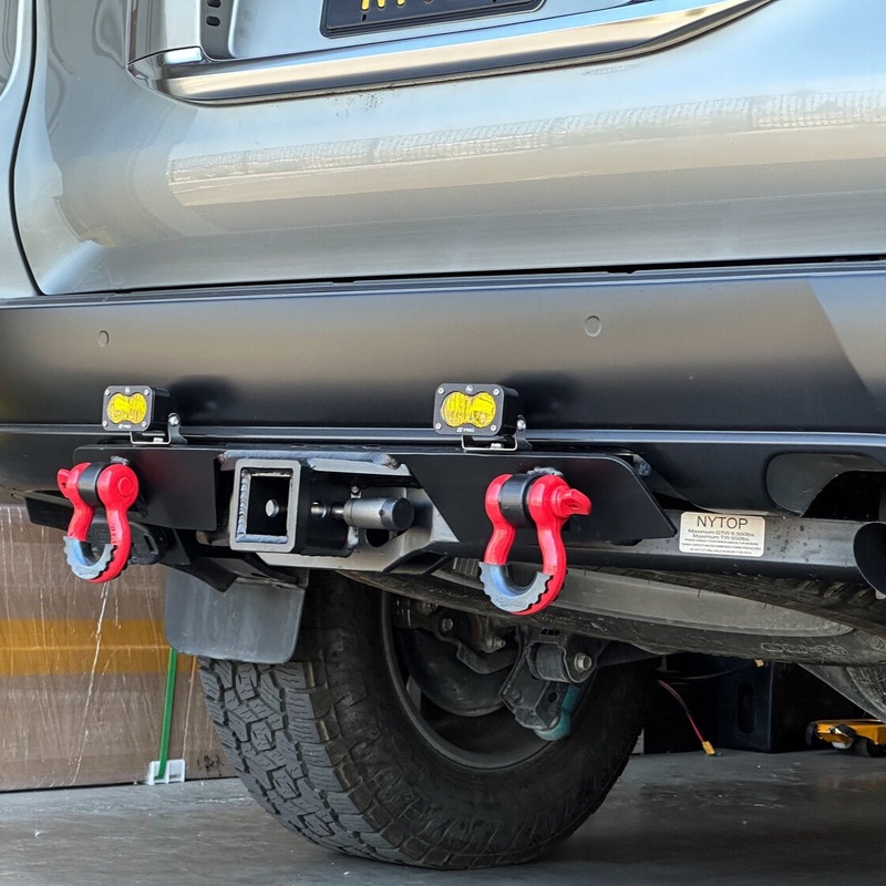 Nytop Rear Tow Hitch Receiver Hybrid Bumper for Lexus GX460 (2014-2023)