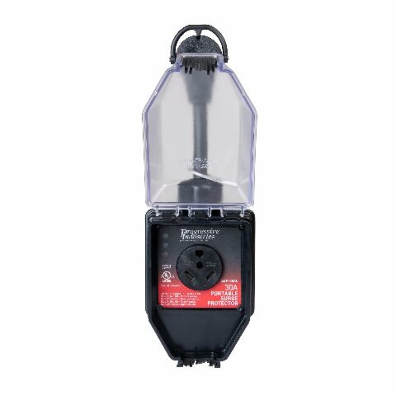 Progressive Industries SSP-30X RV Surge Protector  50 Amp to 30 Amp RV Adapter  Circuit Analyzer Portable Surge Guard W/Fault Detection & Hardwired Options