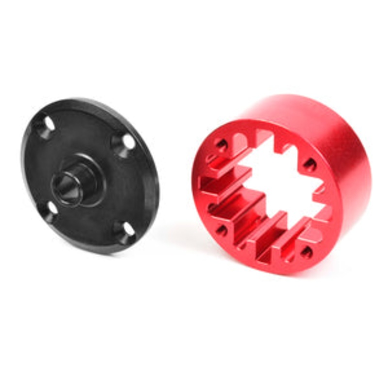 Team Corally Diff. Case-Center-35mm-Alum. Center/Steel Flange (1pc)