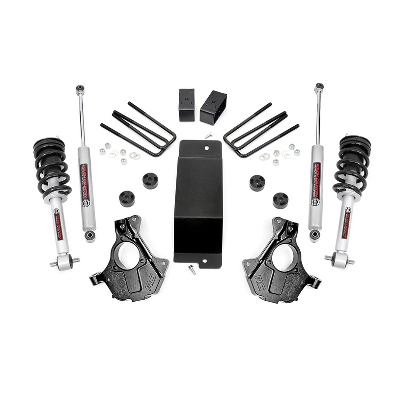 3.5 Inch Lift Kit | Cast Steel LCA | FR N3 | Chevy/GMC 1500 (14-18 & Classic)