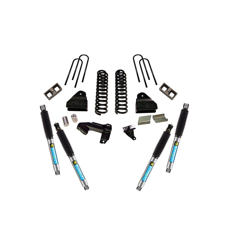 4" Lift Kit - 11-16 F-250/F-350 4WD - Diesel - w/ Bilstein Shocks K876B