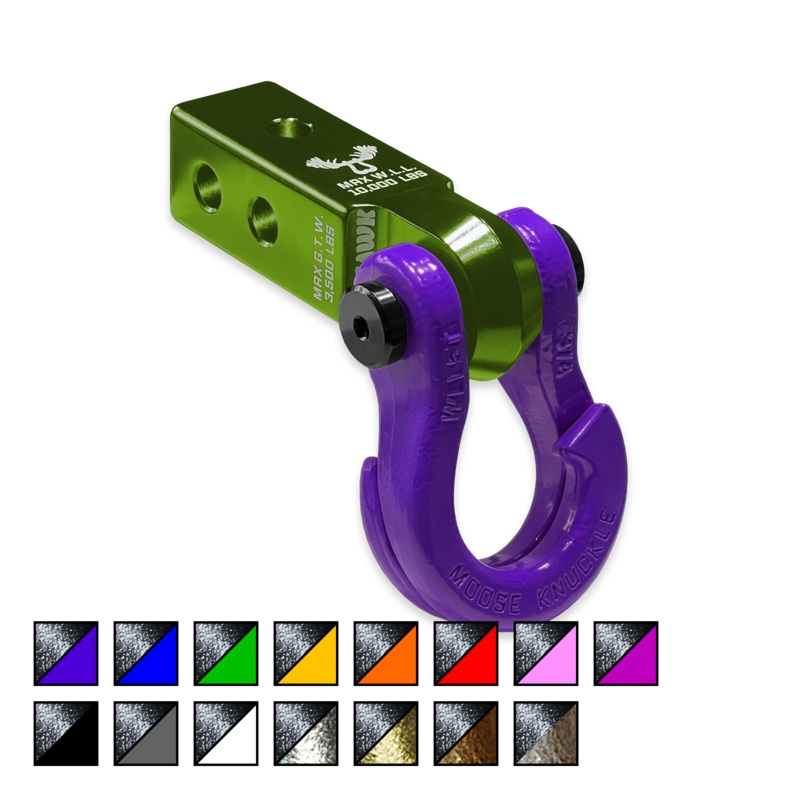 Jowl 3/4 Split Shackle and Green Mohawk 2.0 Receiver Combo
