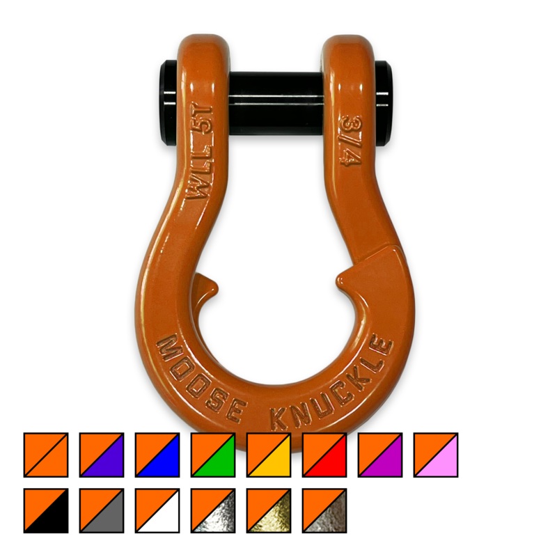 Orange Jowl Recovery Split Shackle 3/4