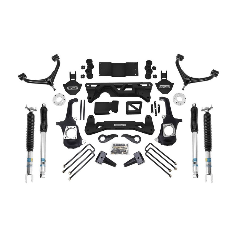 ReadyLIFT 7-8'' Lift Kit W/ Bilstein Shocks Fits Chevrolet/GMC 3500HD 2011-2019