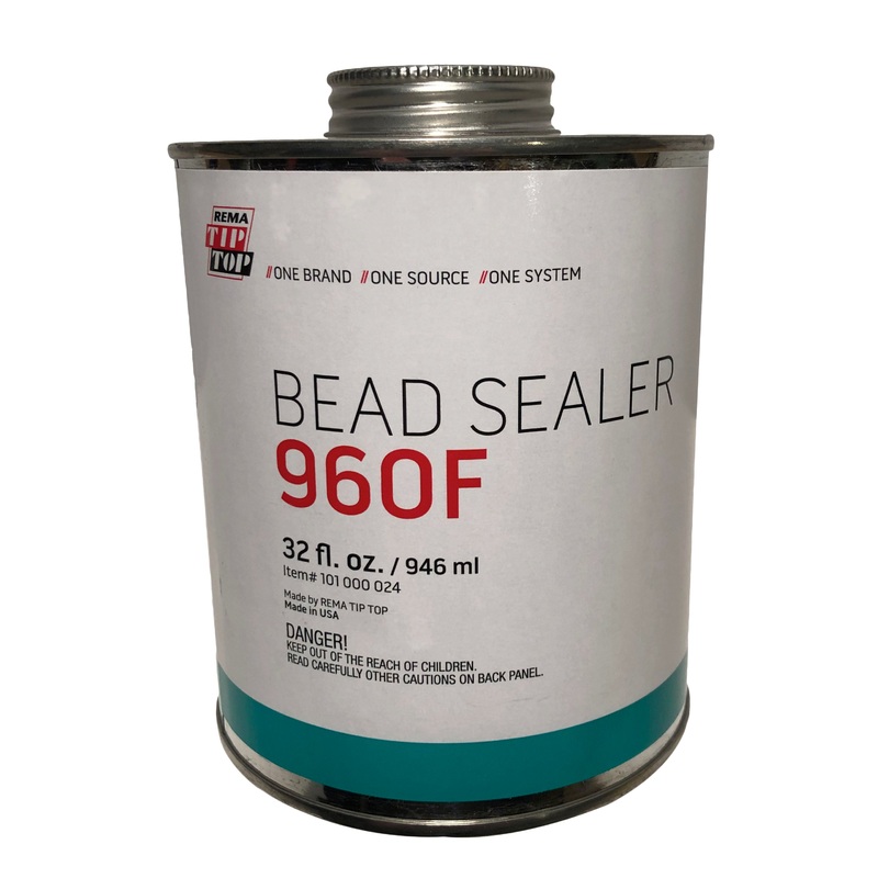 Rema Tip Top 960F Tire Bead Sealer, Rim Sealer 32 fl oz can - Brush Top Can