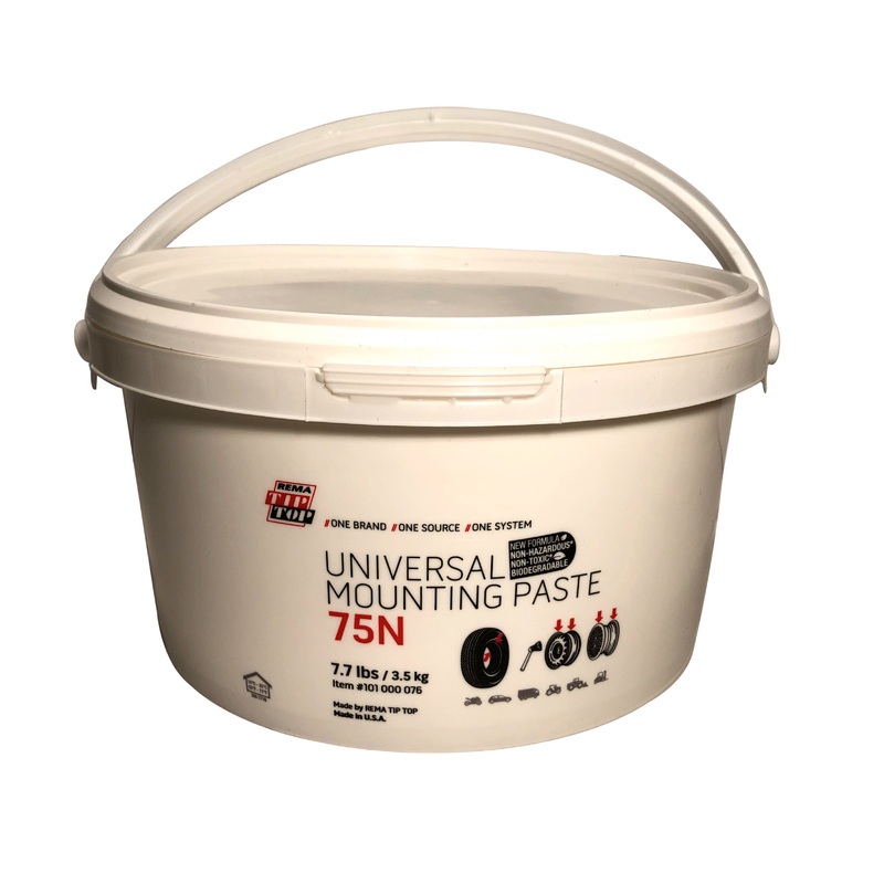 Rema Tip Top Universal Tire Mounting Paste Short Low Profile 7.7 lb Pail of Lube