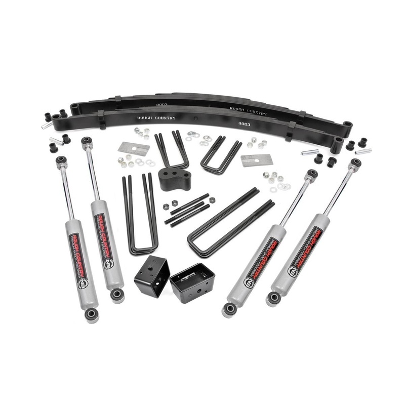 4 Inch Lift Kit | Rear Blocks | Dodge W100 Truck/W200 Truck 4WD (1974-1977)