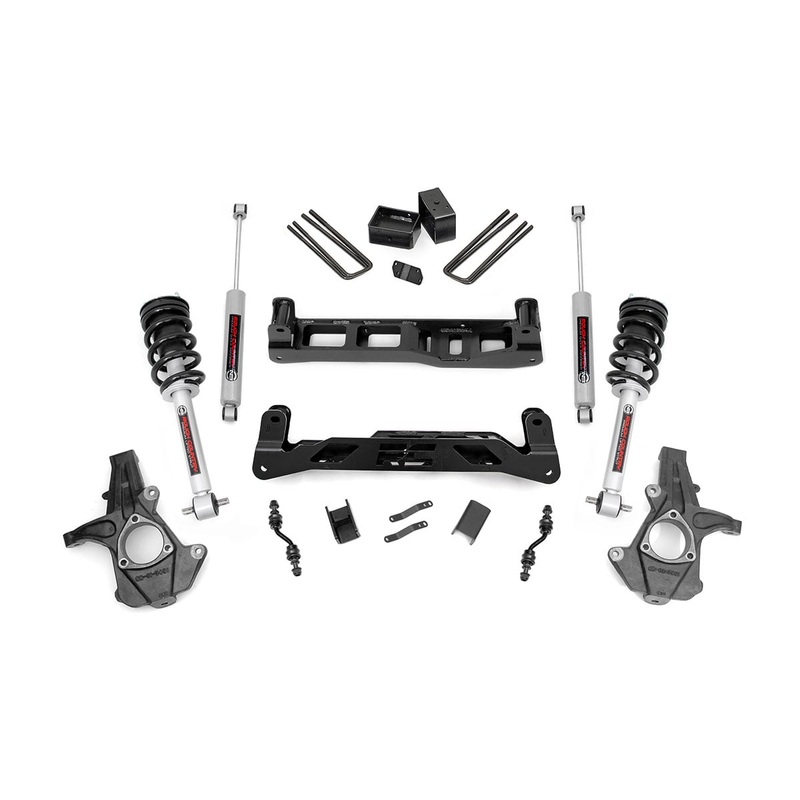 5 Inch Lift Kit | Alu/Stamp Steel | N3 Struts | Chevy/GMC 1500 (14-18 & Classic)