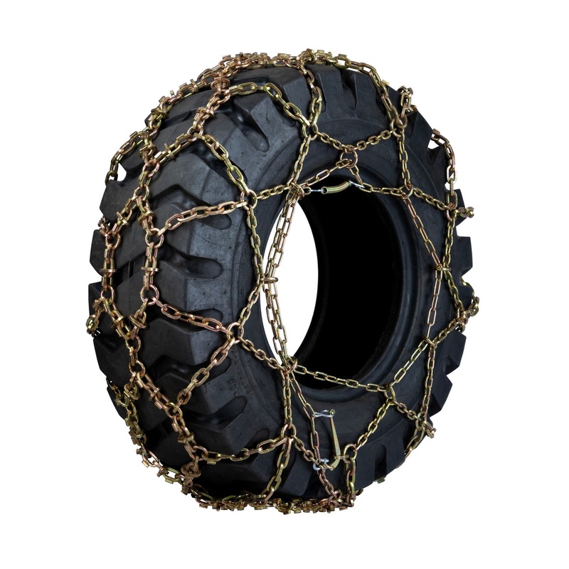 23.5-25 Quality Chain Loader-Grader WBQ Diamond Pattern Alloy (With Wear Bar) - 1 Pair