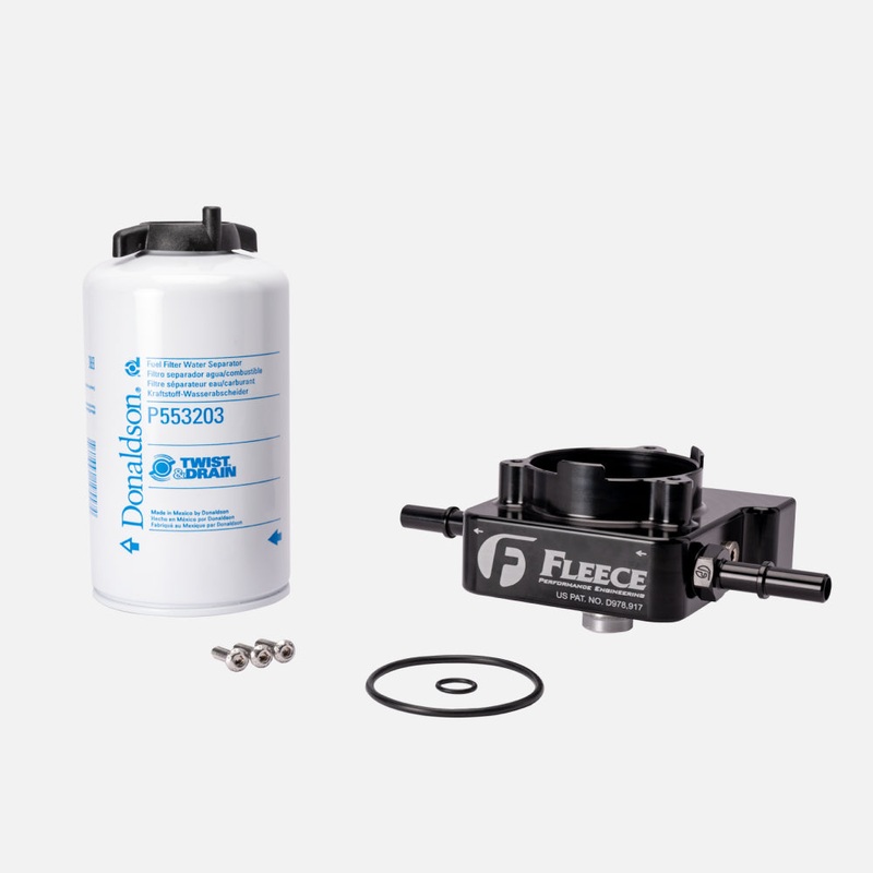 L5P Fuel Filter Upgrade Kit (2017-2019 Short and Long Bed/2020-2024 Long Bed) Fleece Performance