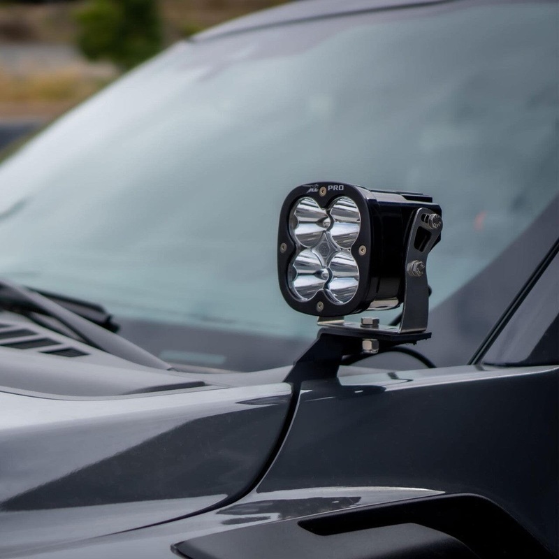 BAJA DESIGNS 2021-2023 Ford F-150 RAPTOR Squadron Pro A-Pillar LED Light Kit
