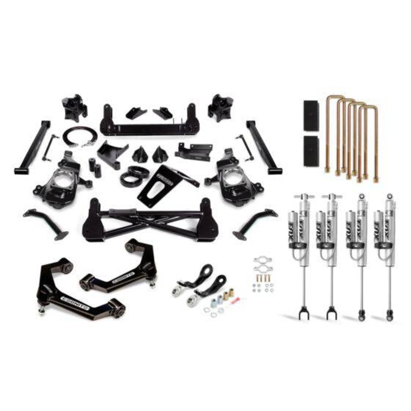 2020-2024 GMC/Chevrolet 2500/3500 Cognito 7-Inch Performance Lift Kit with Fox PSRR 2.0 Shocks