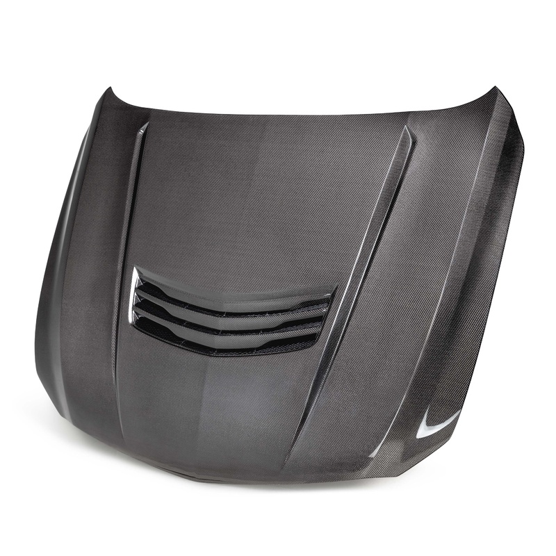 2022-2024 Cadillac CT5-V / Blackwing Type-SV Double Sided Gloss Carbon Fiber Hood