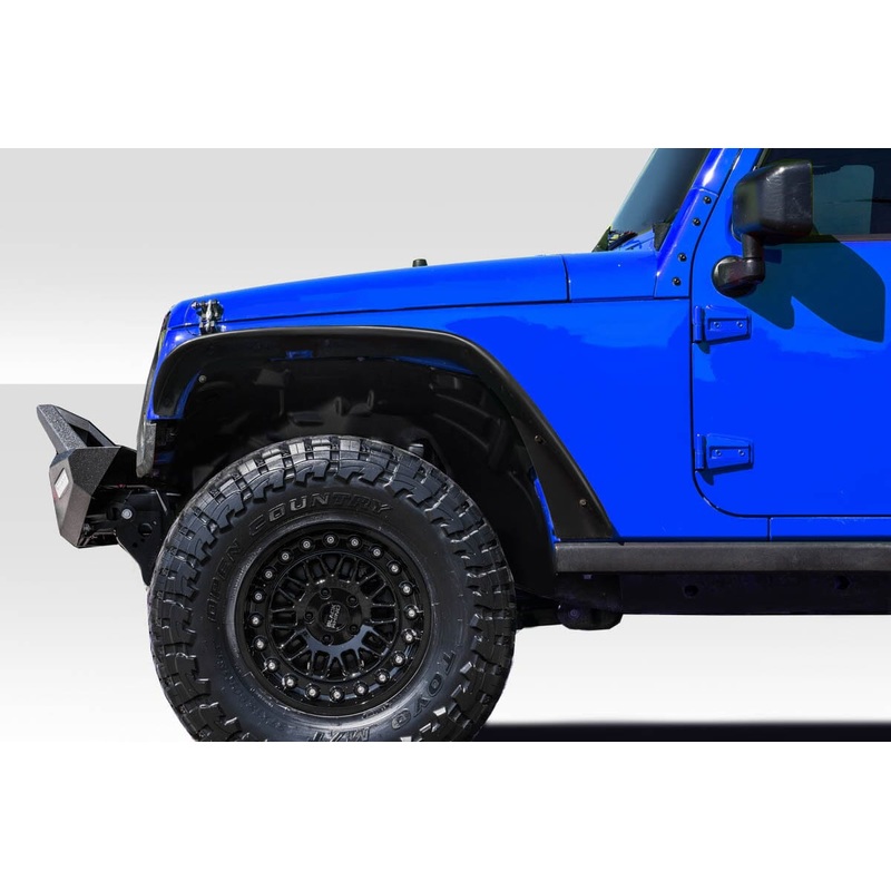 DURAFLEX 2007-2018 Jeep Wrangler JK Rugged FRP Front Fenders