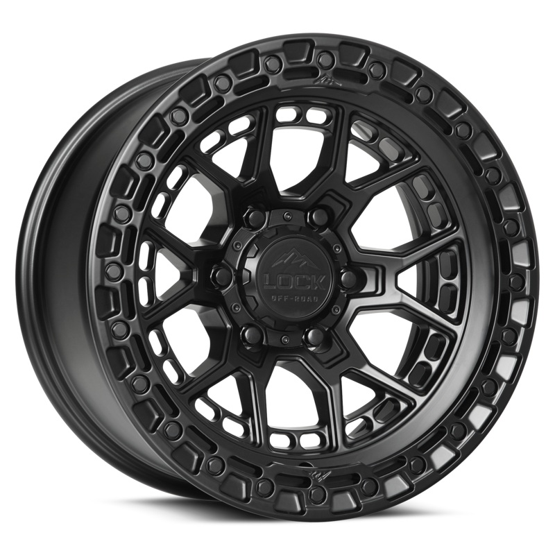 Lock Off-Road Commando Wheel (Matte Black)