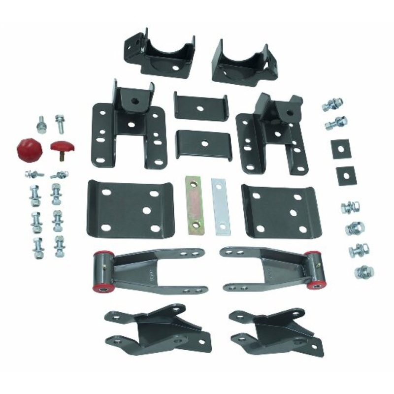 MaxTrac 201540 Axle Flip Kit 3-4 in. Adjustable Rear Flip Kit And Shock Extenders Axle Flip Kit