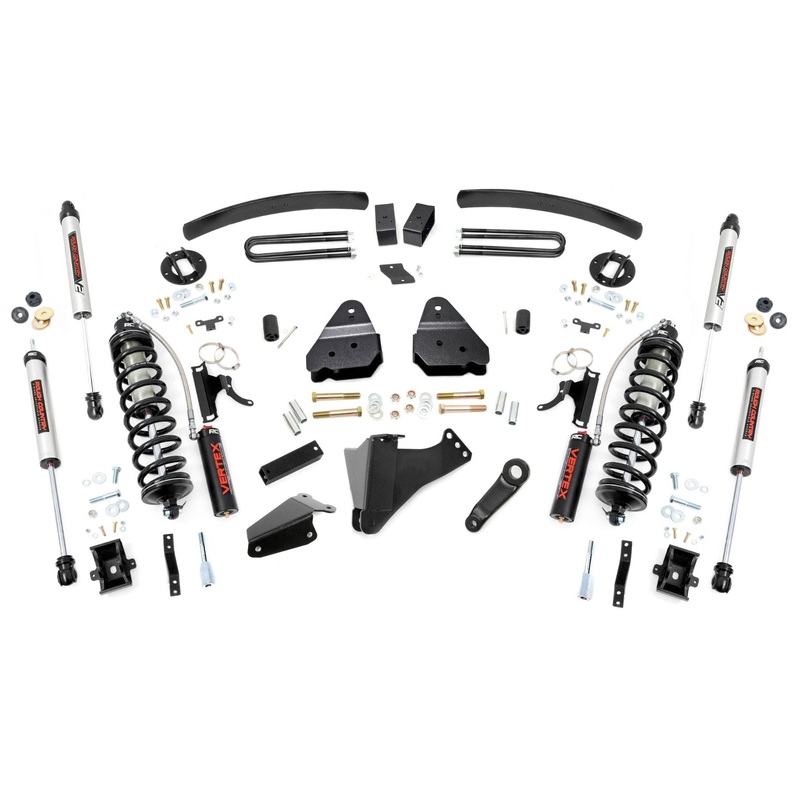 Rough Country 6 Inch Lift Kit Gas C/O V2 Fits Ford F-350 4WD 2005-2007