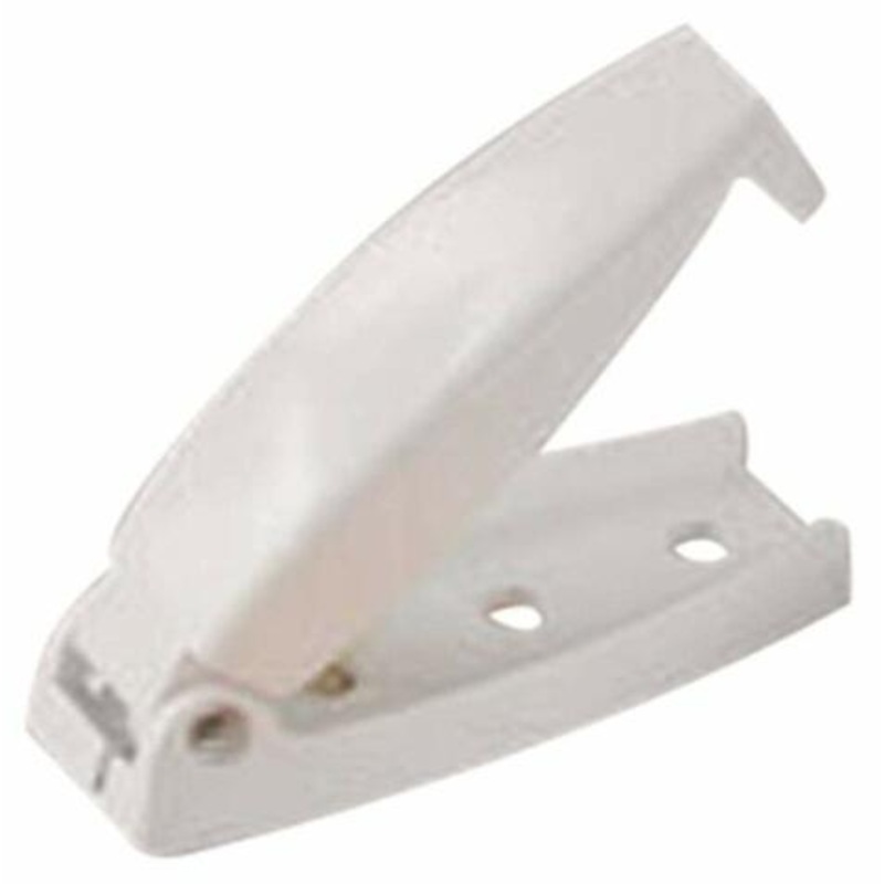 RV Designer E213 Rounded Baggage Door Catch - Beige, Set of 2