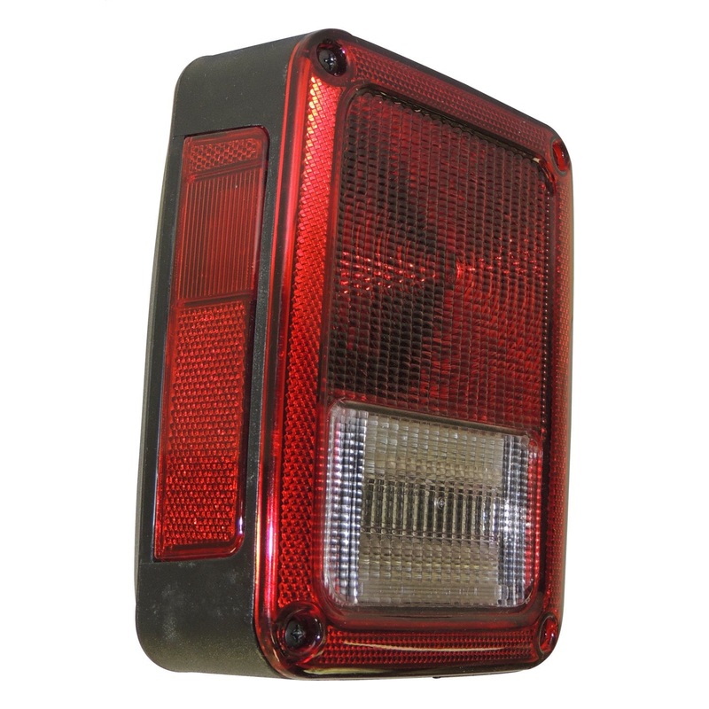 Crown Automotive 55077891AC Tail Light Assembly Fits 07-18 Wrangler (JK)