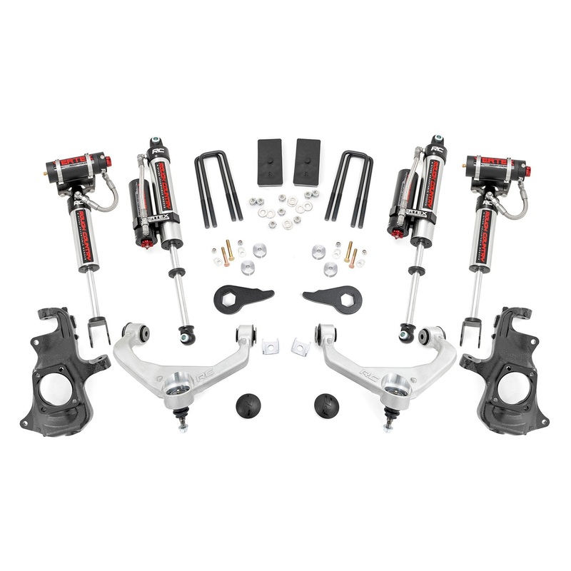 Rough Country 3.5 Inch Lift Kit Knuckle Vertex Fits Chevrolet/GMC 3500 2/4WD 2011-2019