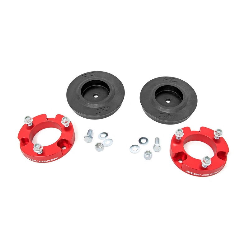 2 Inch Lift Kit | Red Spacers | Toyota FJ Cruiser 2WD/4WD (2007-2014)