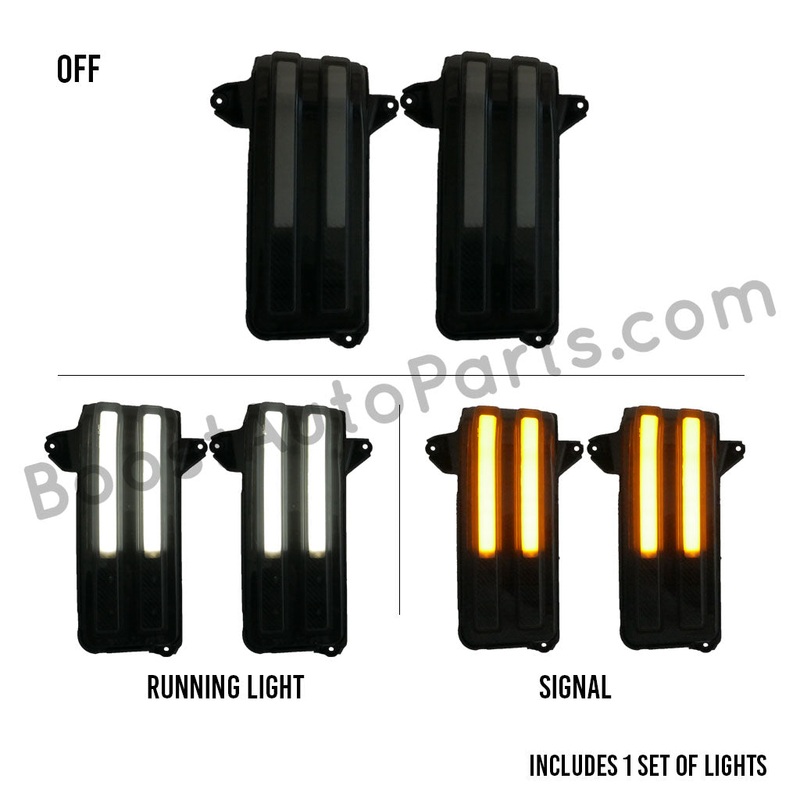 2019-2024 GMC/Chevrolet Tow Mirror Marker Lights