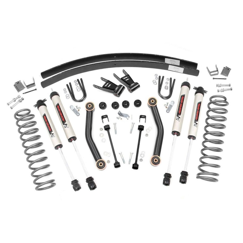 4.5 Inch Lift Kit | V2 | Rear AAL | Jeep Cherokee XJ 2WD/4WD (1984-2001)