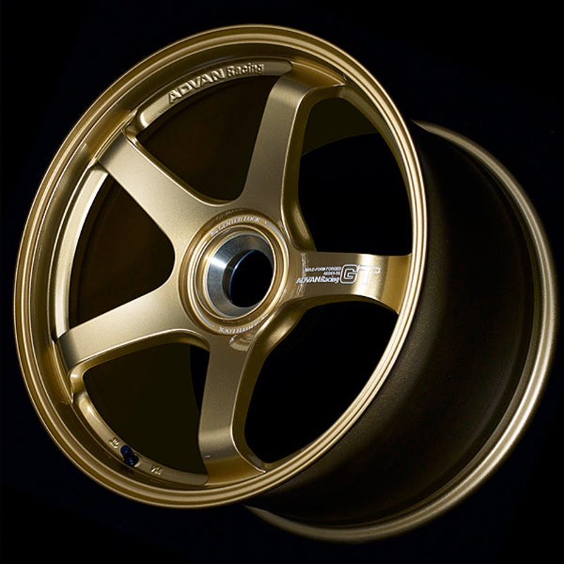 Advan Racing - Advan GT Wheel for Porsche - 20x9.0 / Offset +55 / 5x130 (Racing Brass Gold)