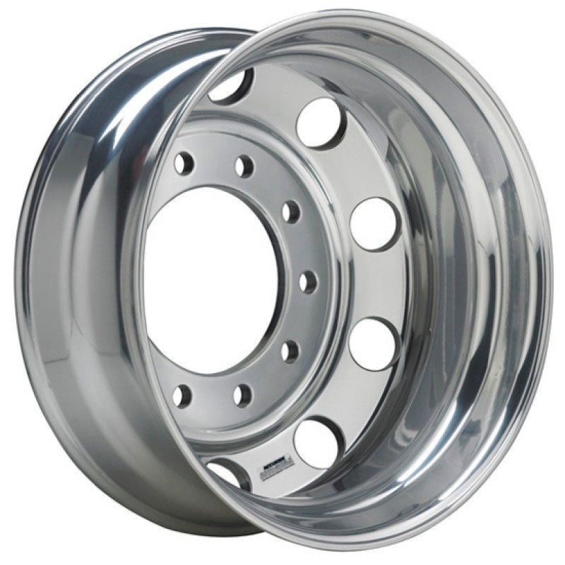 22.5x9.00 Accuride 10x285mm Hub Pilot Standard Polish Heavy Duty Wheel