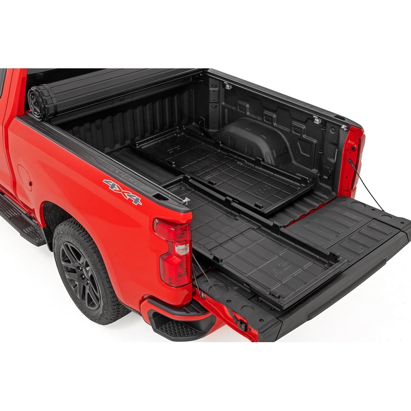 Truck Bed Cargo Storage Tray | Easy Access | Long Bed Storage Tray