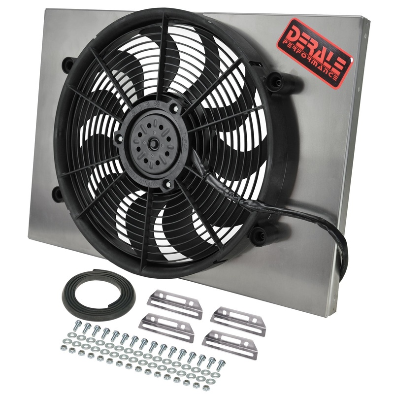 RAD FAN/ALUM SHROUD ASSEMBLY