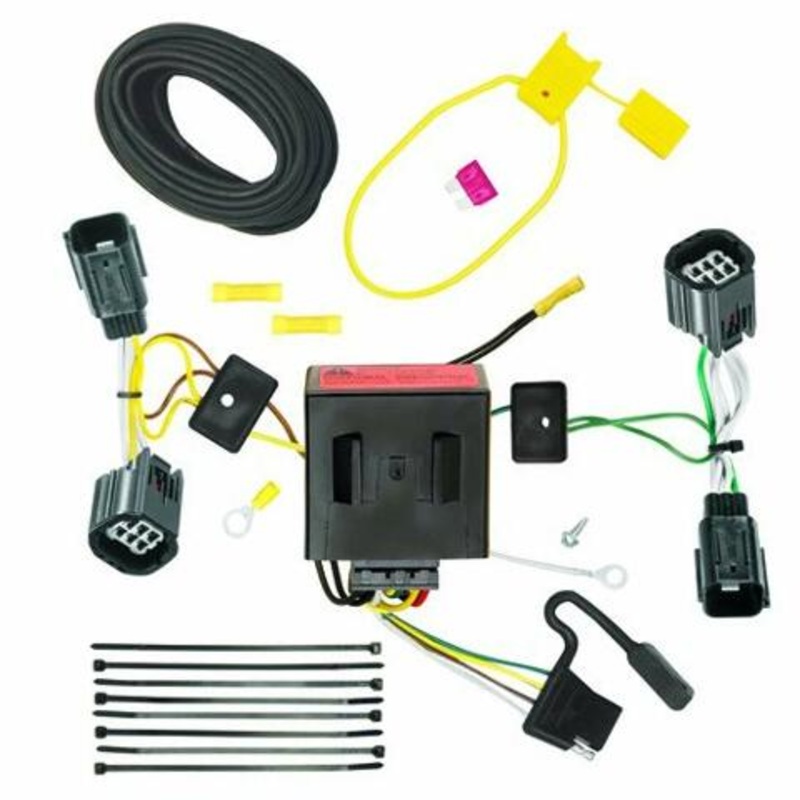 Tow Ready 118534 T-One Connector Assembly Dodge Grand Caravan, Black