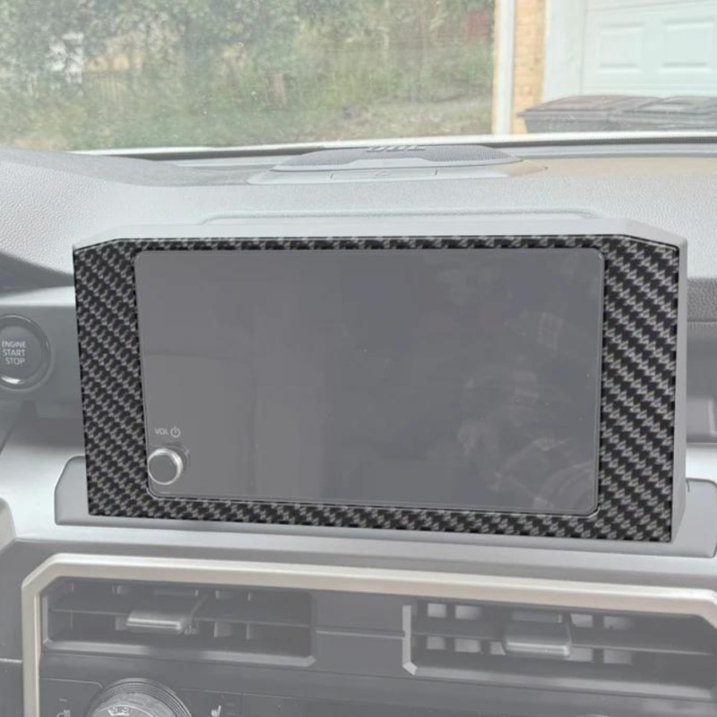 Tufskinz Display Screen Accent Trim for Tacoma (2024-2025)