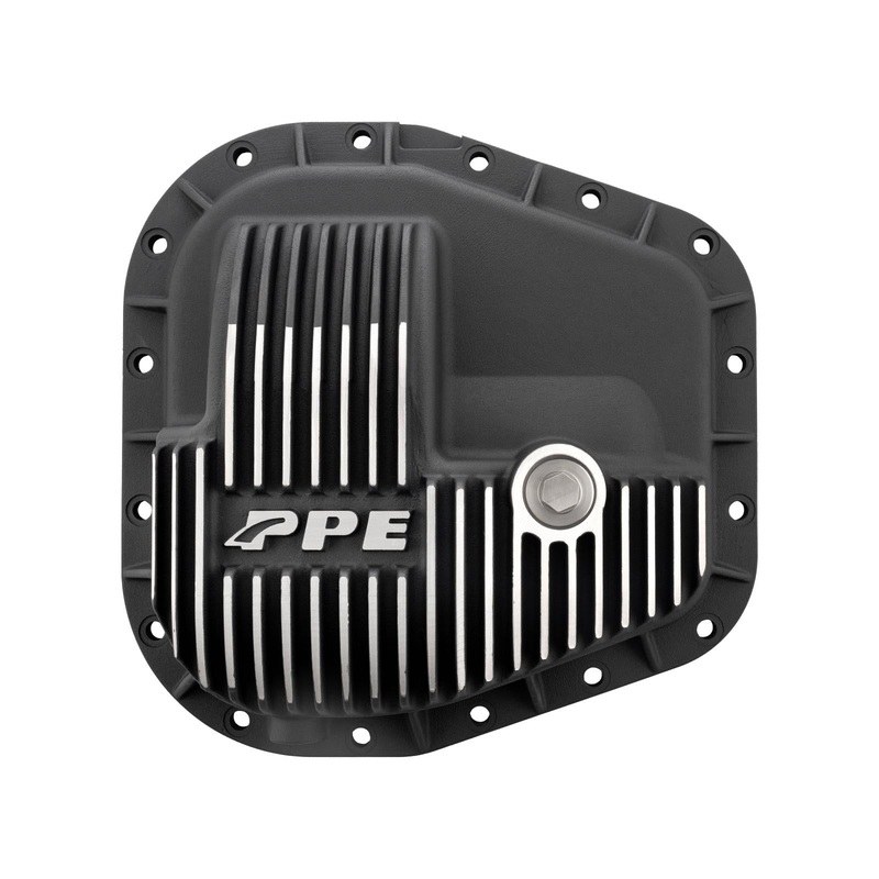 23-25 Ford SuperDuty Sterling 11.6 Inch- 16 Bolt Heavy-Duty Cast-Aluminum Rear Differential Cover-Brushed Pacific Performance Engineering
