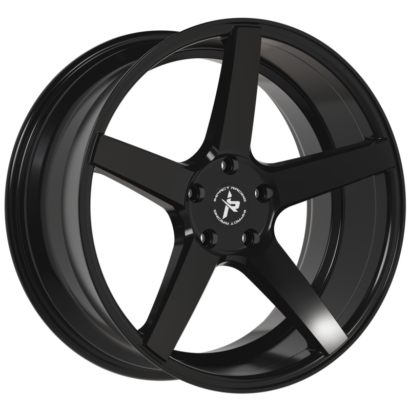 Impact Racing 18X8.5 Wheel 5X114.3 PCD/40mm Offset/ 73.1mm CB/ GLOSS BLACK Rims