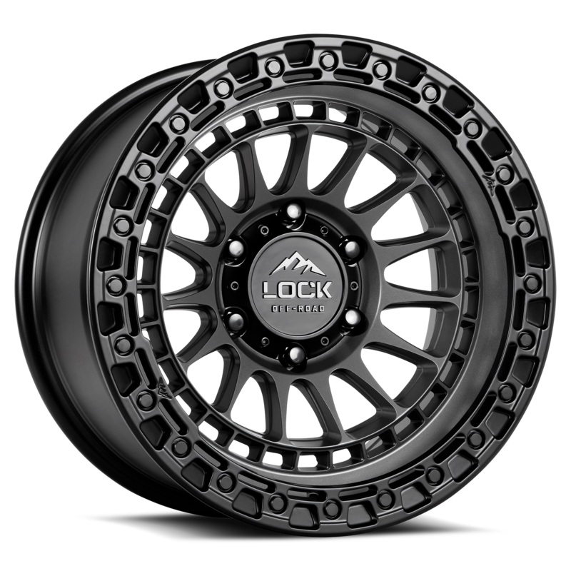 Lock Off-Road Mojave Wheel (Matte Grey)