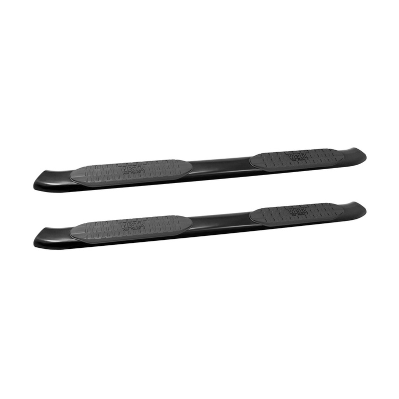 Westin 21-52775 PRO TRAXX 5 Oval Nerf Bars fits 2005-2023 Tacoma Double Cab Black Pair