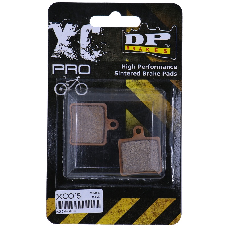 XC PRO - DP BRAKES X-Country Sintered Disc Brake Pads for Hope Mini Systems