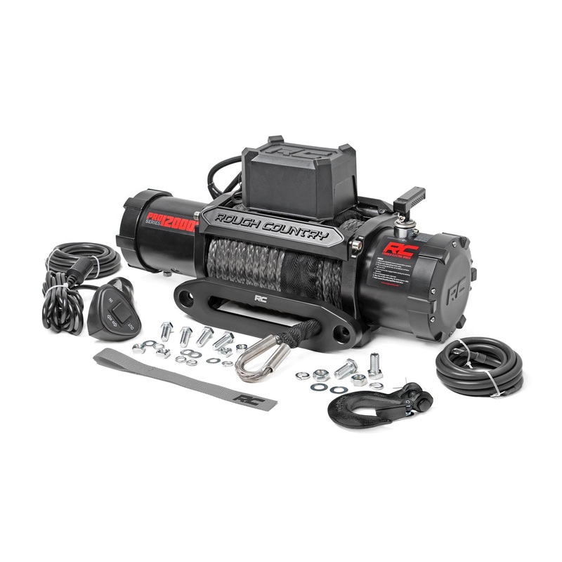 12000-Lb Pro Series Winch | Synthetic Rope